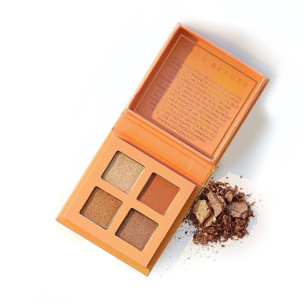 ĀTHR BEAUTY Citrine Crystal Eyeshadow Quad