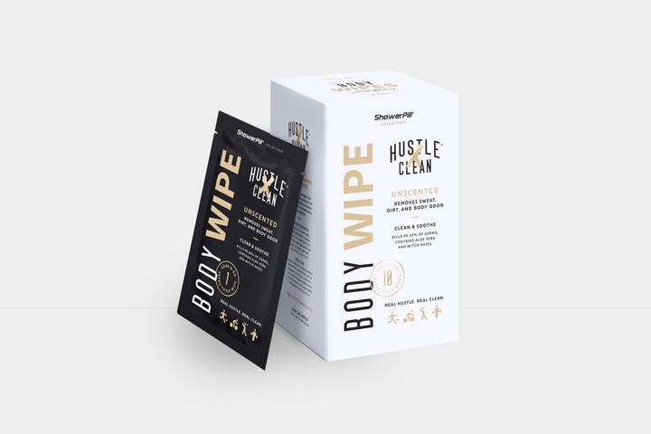 HUSTLE CLEAN Body Wipe Unscented