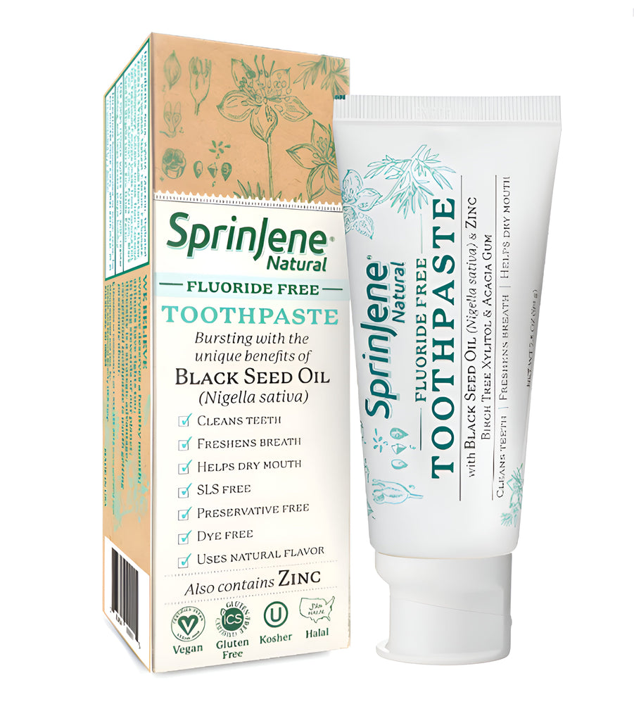 SPRINJENE NATURAL Fluoride Free Toothpaste