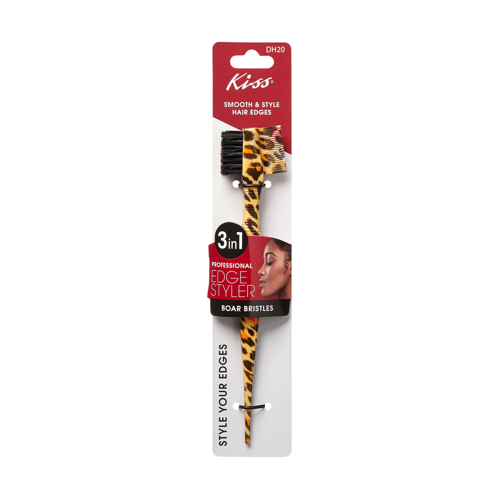 KISS 3-in-1 Edge Boar Brush