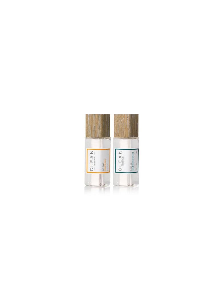 CLEAN BEAUTY COLLECTIVE Clean Reserve Best Sellers Duo Fragrance Set - Solar Bloom and Rain