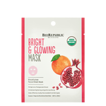 BIOREPUBLIC Bright & Glowing Organic Facial Sheet Mask