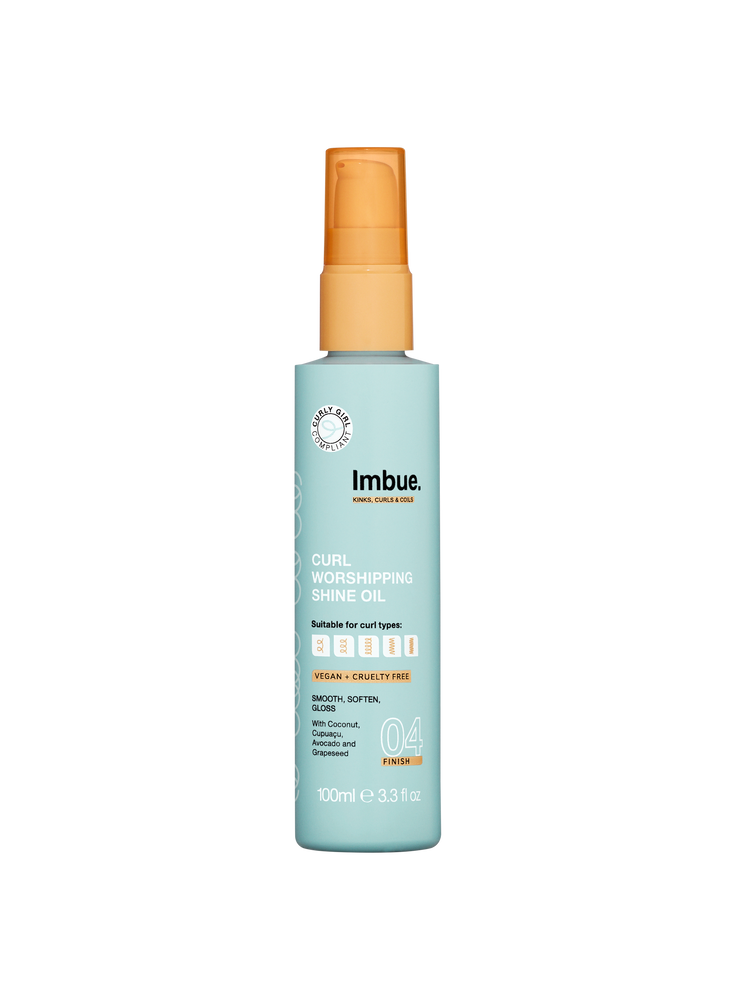 Imbue Curl Worshipping Shine Oil